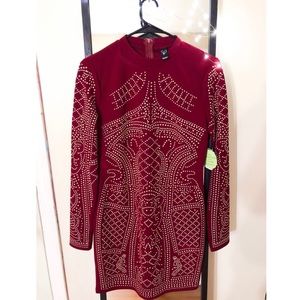 BRAND NEW W TAGS studded/embellished Windsor dress